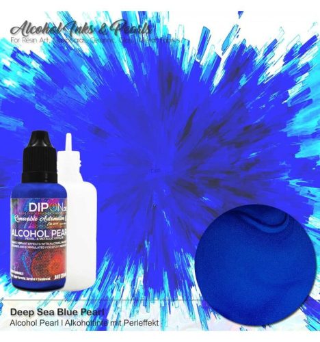Dipon Alcohol Pearl Ink 25ml (tengerkék)
