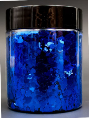 Dipon 3d effekt pigment - Kék szív (4mm) -  (5 gr)