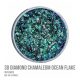  Dipon 3d effekt pigment - ocean kék konfetti (4mm) -  (5 gr)