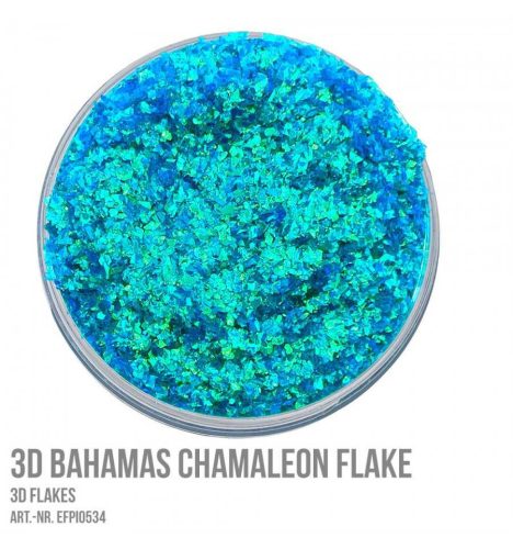  Dipon 3d effekt pigment - Kék rizsszem (4mm) - zacskós (5 gr)