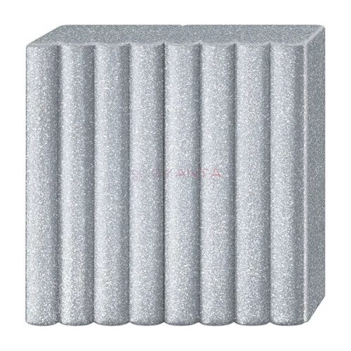 FIMO effect süthető gyurma 57g (csillámos ezüst)