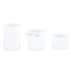 Silicone mold - Candle holders (3 pcs)