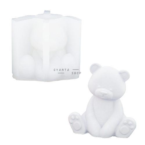 Silicone mold - bear