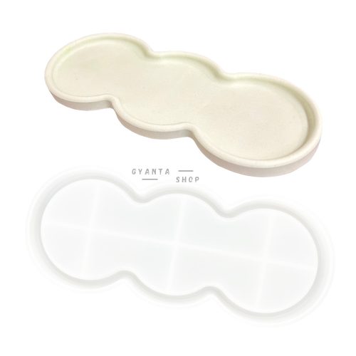 Silicone mold - Cloud shaped tray