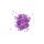 Jesmonite glitter chips üveggranulátum - 30 gr - violet
